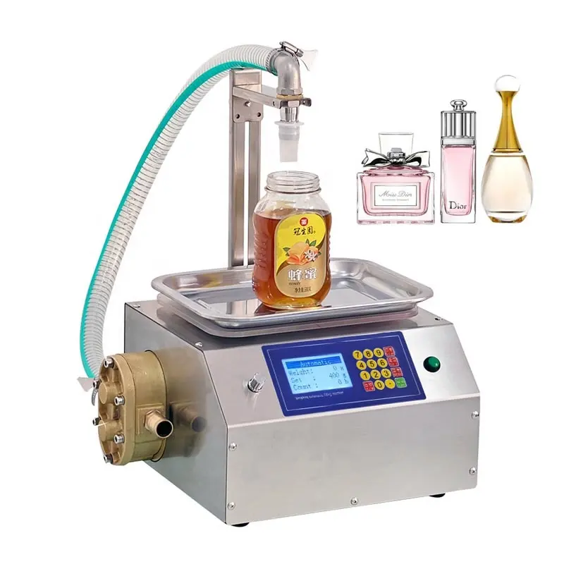 Syrup vial ampoule oral liquid filling digital liquid honey filling machine
