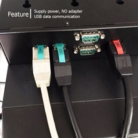 Cable de impresora USB alimentado de 12V a USB tipo C y DC 5521 Splitter Y para sistema POS