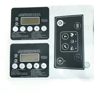 Custom Silk Screen PET PC Nameplates For Instrument Panels Custom Colors Logo OEM 0.5mm 1mm