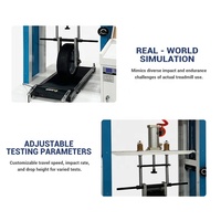Tapis roulant OEM direct d'usine Machine d'essai d'impact dynamique et d'endurance Testeur d'endurance et de fatigue de tapis roulant de gymnastique industrielle