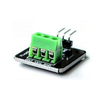 Modul sensor suhu DS18B20 sepenuhnya tahan air, probe termometer digital + modul dengan kabel
