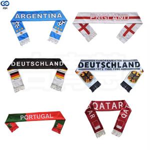 JIQINGHUI公式ライセンスチームカラーストライプワードマークプライマリーロゴフットボールサテンネックウォーマースカーフデジタルプリント - Product Image 5