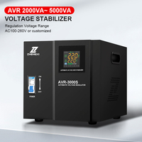 Régulateurs/stabilisateurs de tension intelligents numériques monophasés AVR 1000VA à 3000VA SVC Sortie de servomoteur AC à 220V