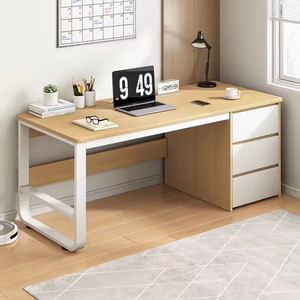 Tối giản hiện đại MFC bàn ghế kết hợp cho văn phòng hoặc sinh viên đơn giản Máy tính để bàn máy tính viết bàn cho phòng ngủ sử dụng - Product Image 3