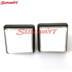 Boutons poussoirs lumineux carrés de 49*49mm, prix d'usine, interrupteur à bouton-poussoir momentané pour jeux à monnayeur - Product Image 2