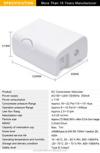 Alat Oksigen Genggam Kecil Kompresor DC Babycare Medis Atomizer Nebulizador Inhaler - Product Image 3