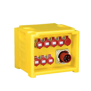 European Standard Industrial Plugs and Sockets Outdoor Portable Electrical Supplies Industrial Power Distribution Board
