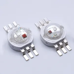 Czinelight led Chip Led Light Diode Rgb 1w 3w 5w rosso verde caldo bianco uv 365nm 395nm 660nm rosa