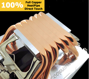 120mm RGB <b>FAN</b> 1150 1155 1156 1366 2011 X79 X99 AM2/AM3/AM4 Copper Heatpipes ARGB CPU Cooler - Product Image 6