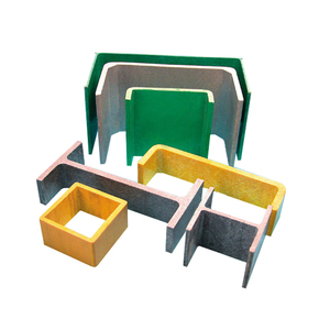 ไฟเบอร์กลาสแบบพัลแตรท์โปรไฟล์โครงสร้างที่กำหนดเอง FRP I beams สำหรับการก่อสร้าง - Product Image 5