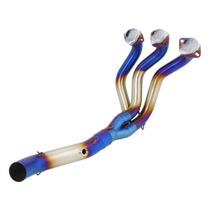 Yamaha MT-09 FZ-09 Tracer 900 GT için Tam Sistem Motosiklet Egzoz Borusu 304 Paslanmaz Çelik Header Manifold Susturucu - Product Image 1
