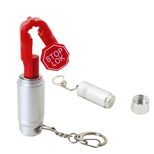 ตะขอแขวนคุณภาพสูง Gancho Serradura Depanel Display Peg Hook Stop Lock พร้อมกุญแจแม่เหล็กเพื่อความปลอดภัย - Product Image 1