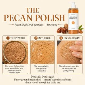 ECAN Hell crub ody Ash 500ml, xfoliante oisturizing 10 - Product Image 5