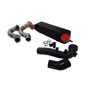 B2325 refroidisseur d'air de Charge de voiture pour E82 E88 E92 E90 <span class=keywords><strong>N55</strong></span> système de refroidissement de moteur de voiture refroidisseurs intermédiaires radiateur <span class=keywords><strong>Bmw</strong></span> noir ou argent N54 <span class=keywords><strong>N55</strong></span> - Product Image 1