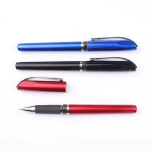 Nouveau stylo gel en plastique multicolore avec logo personnalisé imprimé, encre noire 0,5 mm, pour étudiants et usage professionnel - Product Image 5