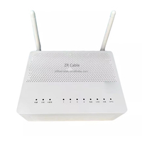 Modem GPON H1S-3 Bekas, XPON GPON EPON ONU 1GE+3FE+1POTS+1USB+WIFI Firmware Inggris, Router ONT FTTH ONU ONT H1S-3