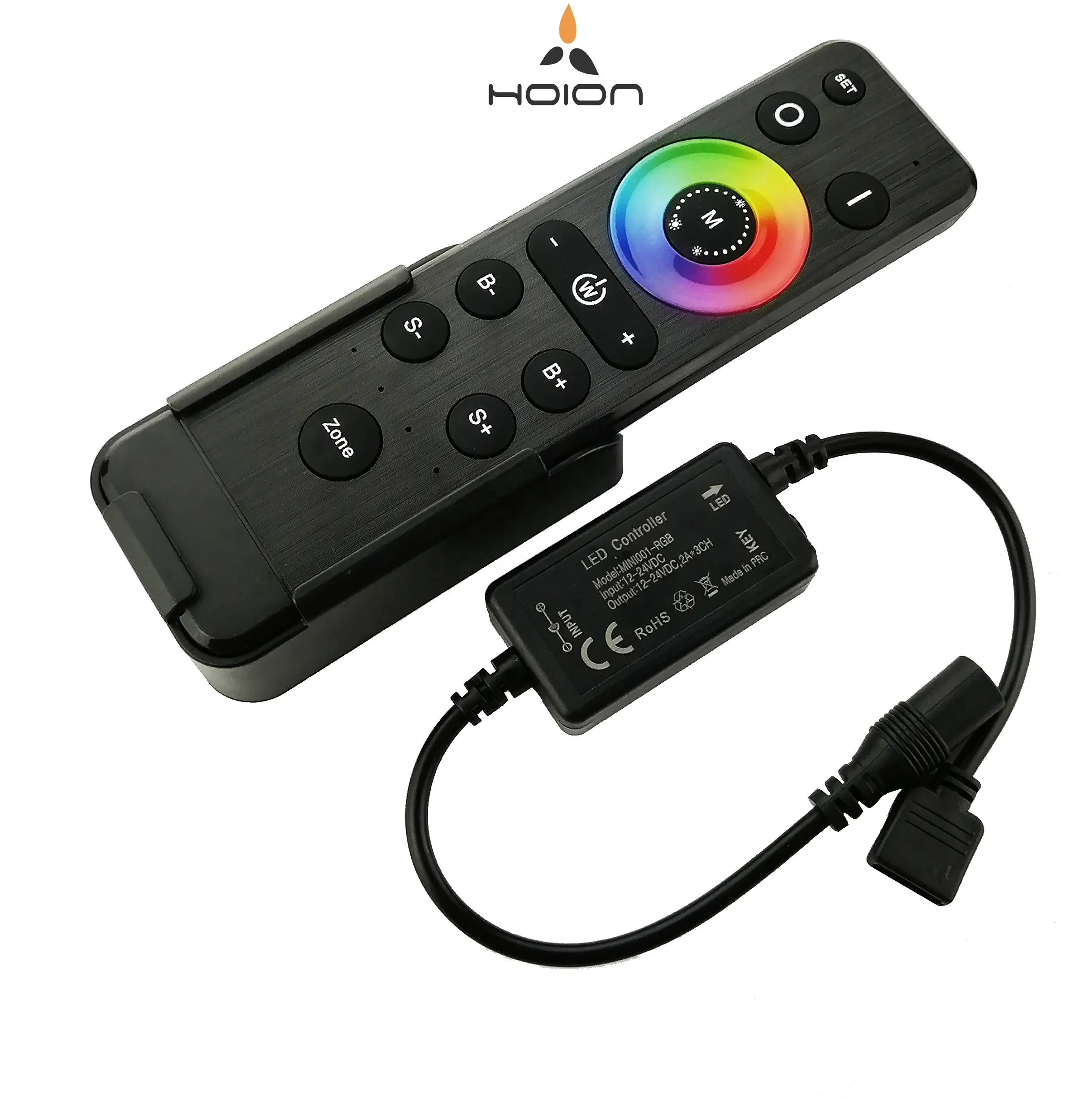 RGB LED Strip Color Changeable 2.4G Wireless DC12-24V 6A RGB Mini LED Controller