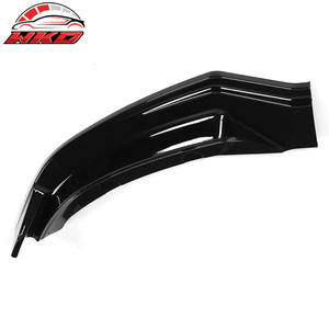 Pour Tesla Model 3 2017-2023 Spoiler de pare-chocs avant Splitter 3PC PP Noir brillant Kit carrosserie de haute qualité - Product Image 5