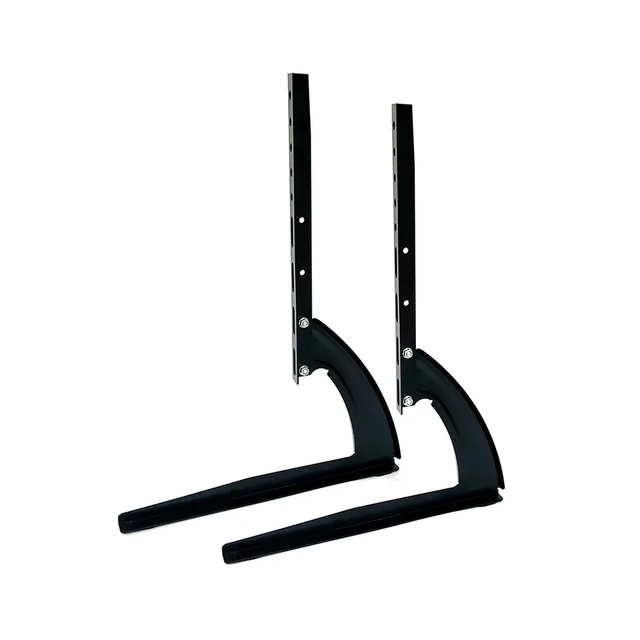 Universal Steel TV Desk Stand with Bracket LCD/LED TV Table Wall Mount for 14"-42" Flat Screen VESA 100-300mm 25kg Load Capacity