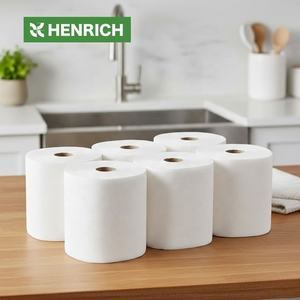 Rollo de Toallas de Mano Desechables Jumbo, Papel TAD de Pulpa Virgen, Dispensador Sin Contacto de Alta Capacidad, Comercial, Industrial, Venta al Por Mayor - Product Image 1