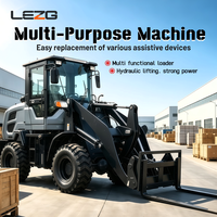 Promotion : Chargeuse sur pneus chinoise personnalisable, résistante aux intempéries, hydraulique, pour petites travaux de construction et de chargement agricole