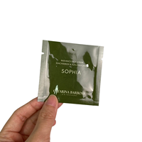 Sachets en PET/PE scellés sur 3 côtés, durables, de marque Rainbow, taille personnalisable, sachets en plastique vides pour échantillons cosmétiques, vente en gros
