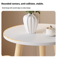 Table basse en bois de style nordique simple et moderne Zhishu, petit meuble pour salon, chevet, canapé, garantie 1 an