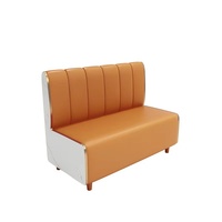 Canapé en cuir PU, Design personnalisé, pour Restaurant/café/librairie, stand, meubles commerciaux, ensemble, chaise