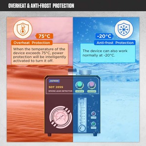 AUTOOL-détecteur de fuite de liquide de voiture, portable, outil de contrôle de canalisations, SDT205S - Product Image 6