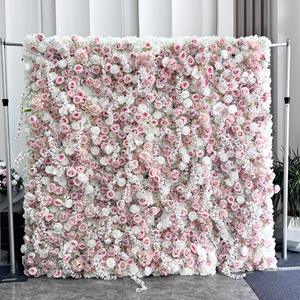 Pared de Flores Tridimensional con Capas, Rollo de 8 pies x 8 pies, Decoración para Bodas y Fiestas - Product Image 4