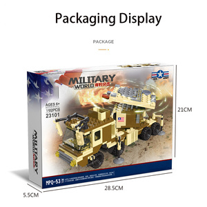 Jie Star JJ23101 assemblaggio personalizzato serie militare modello di blocco da costruzione per bambini giocattolo educativo in plastica - Product Image 4