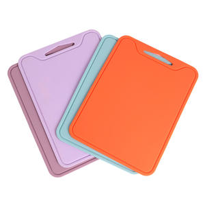 Tapis de découpe en silicone souple et pliable, sans BPA, facile à nettoyer, antidérapant, pour cuisine, planche à découper, outils de cuisine - Vente chaude - Product Image 5