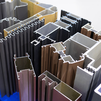 Extrusion d'aluminium thermolaqué - Blanc / Bronze / Couleurs personnalisées disponibles Service OEM/ODM