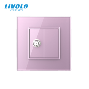 Prises murales satellite LIVOLO standard britannique 86x86mm, module fonctionnel 22.5x45mm pour <span class=keywords><strong>antenne</strong></span> <span class=keywords><strong>TV</strong></span> HD 4K 8K UHD - Product Image 5