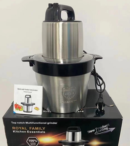 Leistungs starke 300W Motor Silber Kresse Edelstahl Schüssel Elektrische Küchenmaschine Chopper Fleischwolf elektrische Küchenmaschine - Product Image 3