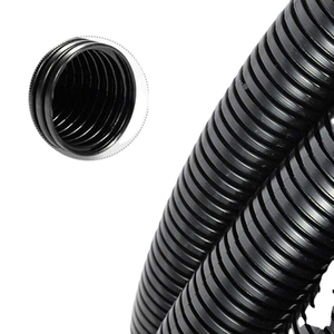 Conducto eléctrico flexible de polietileno PE07B Tubo de protección de cable resistente para cableado industrial y aplicaciones al aire libre - Product Image 2