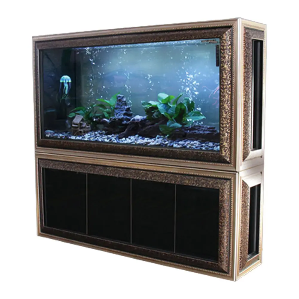 Verre usage domestique Arowana Koi poisson paysage poisson Aquarium réservoir usine vente directe Cade Ultra-blanc Aquariums et accessoires 500L