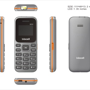 OEM ODM 2021 โทรศัพท์มือถือขนาดหน้าจอ 1.44 นิ้ว รองรับ 2G พร้อมแบตเตอรี่ 600mAh โทรศัพท์มือถือพกพา M310 310 มินิโฟน - Product Image 4