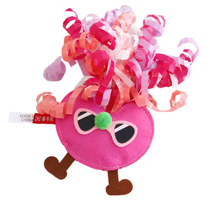 Roll up Cat Peppermint Ringing Paper Doll Bell Grinding Rod Cat Toy - Product Image 2