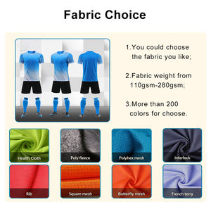 Conjunto de Uniforme de Fútbol para Hombre, Corte Automatizado, Camiseta y Calcetines de Fútbol, 100% Poliéster, Secado Rápido, Transpirable, Ropa Deportiva de Manga Corta para Verano - Product Image 4