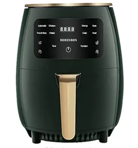 หม้อทอดไร้น้ำมันไฟฟ้า 6 ลิตร ควบคุมแบบดิจิตอล หม้อทอดอัจฉริยะ เครื่องใช้ไฟฟ้าในครัว หม้อทอดไร้น้ำมัน - Product Image 2