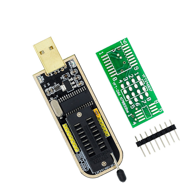 Tuhaojin CH341 Programmer USB Motherboard Router LCD BIOS FLASH 24 25