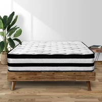 Vente en gros de matelas à ressorts ensachés hélicoïdaux les plus populaires en tissu doux et confortable tissus frais matelas meubles dans une boîte