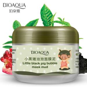 Mascarilla Facial de Lodo Limpiadora Profunda BIOAQUA, Éxito de Ventas, Mascarilla Facial en Polvo Carbonatada Hidratante con Burbujas - Product Image 1