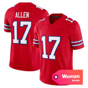 Nueva Camiseta de Fútbol Americano para Mujer, Estilo Buffalo, Números 17 Josh Allen, 86 Kincaid, 4 Cook, 58 <span class=keywords><strong>Milano</strong></span>, 0 Coleman, Blanca, Cosida - Product Image 5