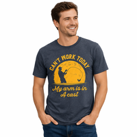 T-shirt de pêche amusant personnalisé avec citation sarcaste, humoristique, blague, pour papa pêcheur, en nylon, pour pêcheur en plein air, décontracté, OEM, vente en gros