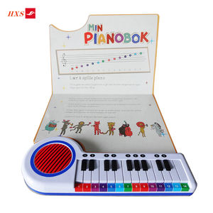 Livre <span class=keywords><strong>audio</strong></span> pour enfants personnalisé Piano Sound Board Jouet en papier kraft avec impression offset <span class=keywords><strong>histoire</strong></span> musicale Choix populaire - Product Image 3