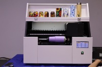 Impresora UV Rotativa de 360 Grados para Botellas de Agua, Vasos, Latas de Vidrio, Diámetro de 45-100 mm, Cabezal de Impresión I3200HD