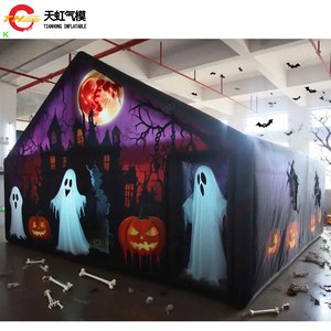 <span class=keywords><strong>Maison</strong></span> hantée gonflable personnalisable d'Halloween avec labyrinthe effrayant pour <span class=keywords><strong>mariage</strong></span> en plein air et <span class=keywords><strong>location</strong></span> de fête - Product Image 3