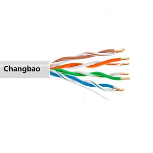 Changbao en Stock Pass Test Utp Cat5e Lan Cable 4pr 24awg Cable Ethernet de red - Product Image 3